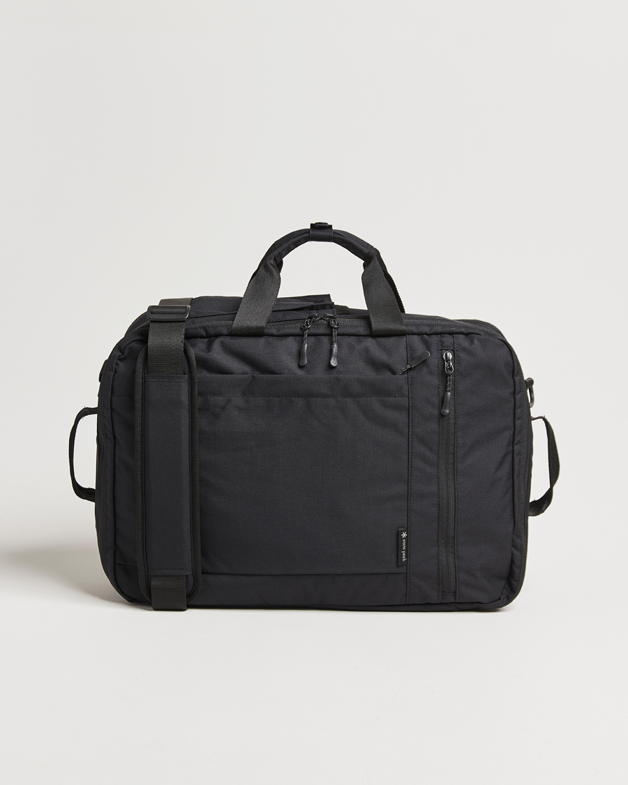 Homme | Snow Peak Everyday Use 3Way Bag Black | Snow Peak | Everyday Use 3Way Bag Black