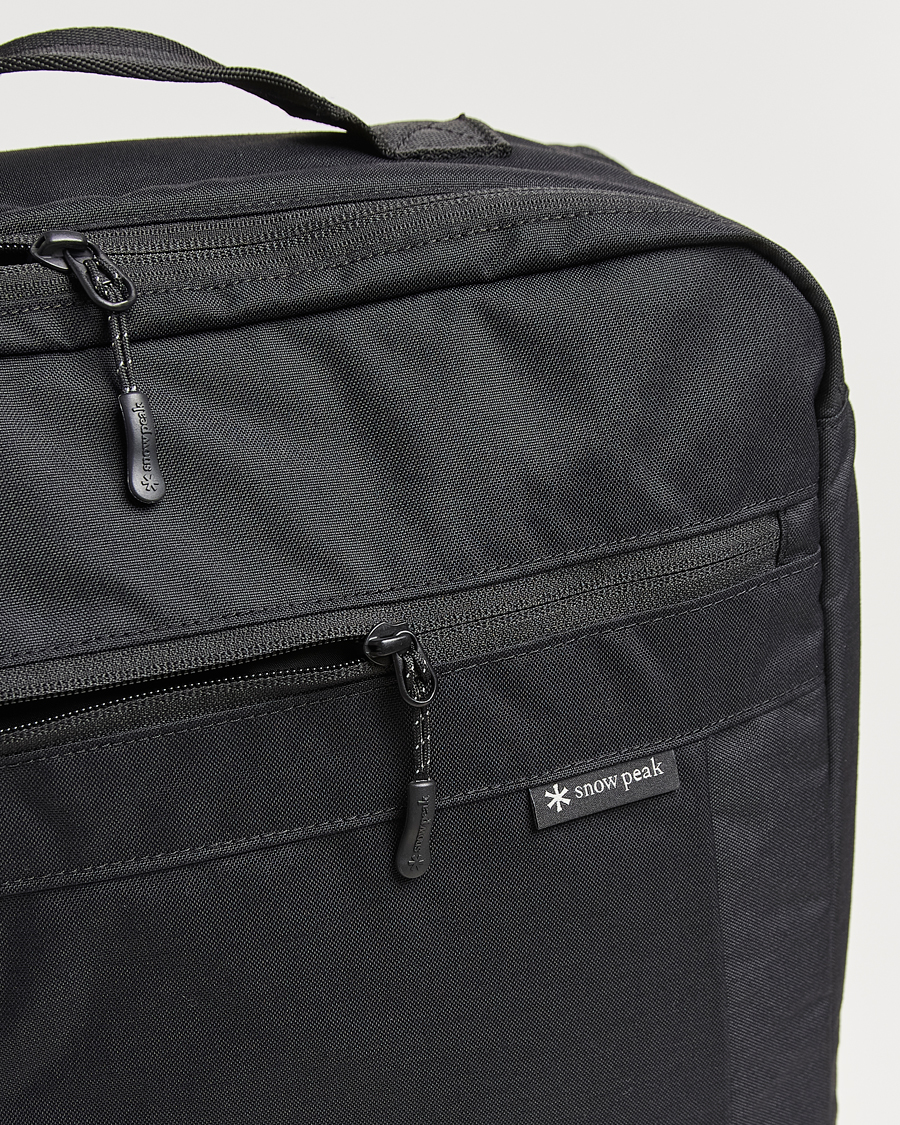 Homme | Snow Peak Everyday Use 3Way Bag Black | Snow Peak | Everyday Use 3Way Bag Black