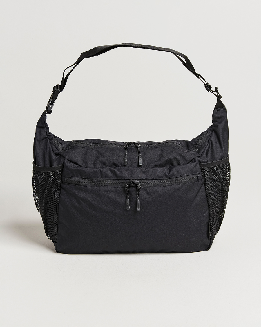 Homme | Snow Peak Everyday Use Middle Shoulder Bag Black | Snow Peak | Everyday Use Middle Shoulder Bag Black
