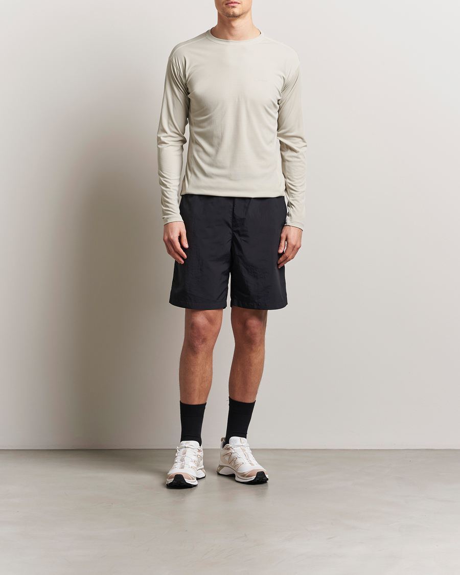 Heren | T-shirts | Snow Peak | Power Dry Long Sleeve T-Shirt Ivory