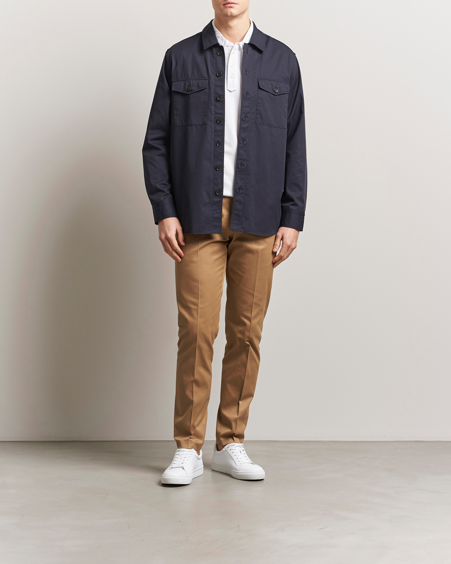 Homme | Pantalons | Tiger of Sweden | Tenuta Cotton Chinos Beige