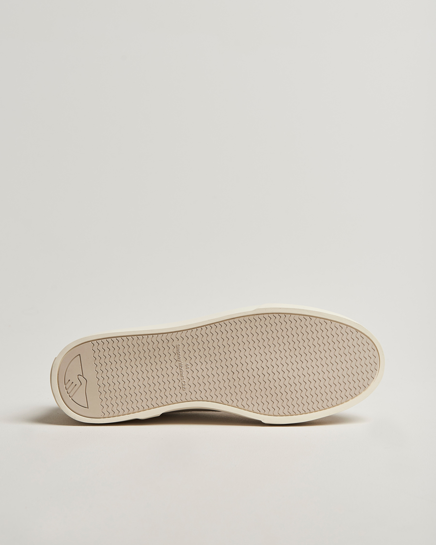 Heren | Sneakers | Stepney Workers Club | Dellow S-Strike Cupsole Canvas Sneaker Ecru/White