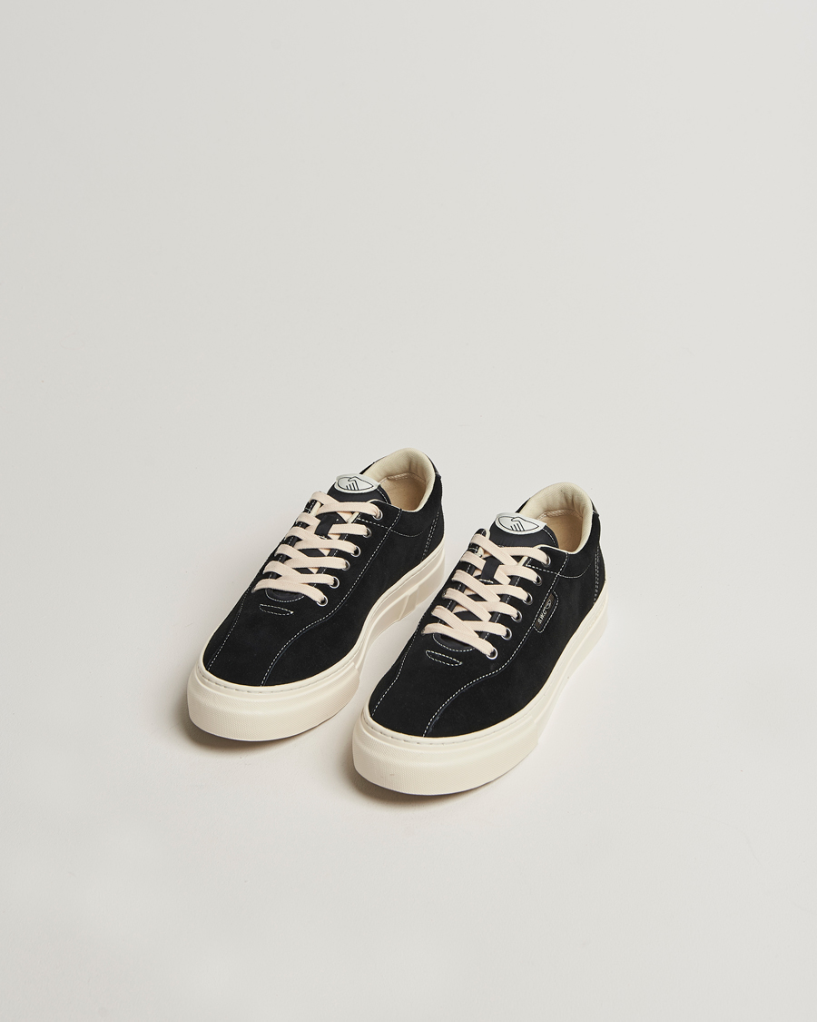 Homme | Baskets | Stepney Workers Club | Dellow 02 Cupsole Suede Sneaker Black