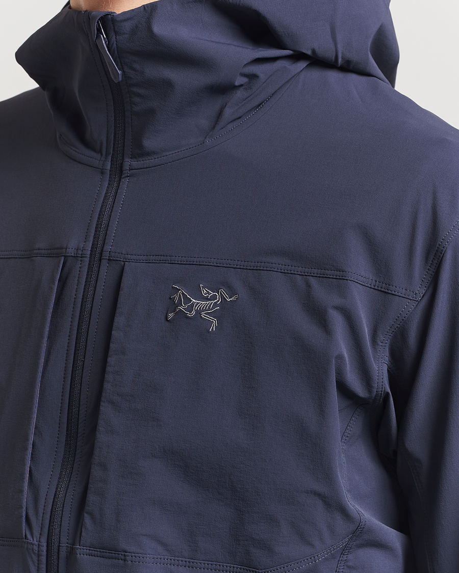 Heren | Jassen | Arc'teryx | Gamma Lightweight Softshell Hooded Jacket Black Sapphire