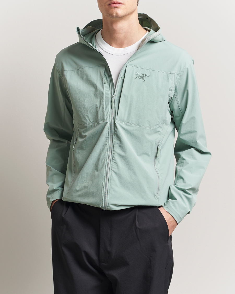 Homme | Manteaux Et Vestes | Arc'teryx | Gamma Lightweight Softshell Hooded Jacket Stone Green