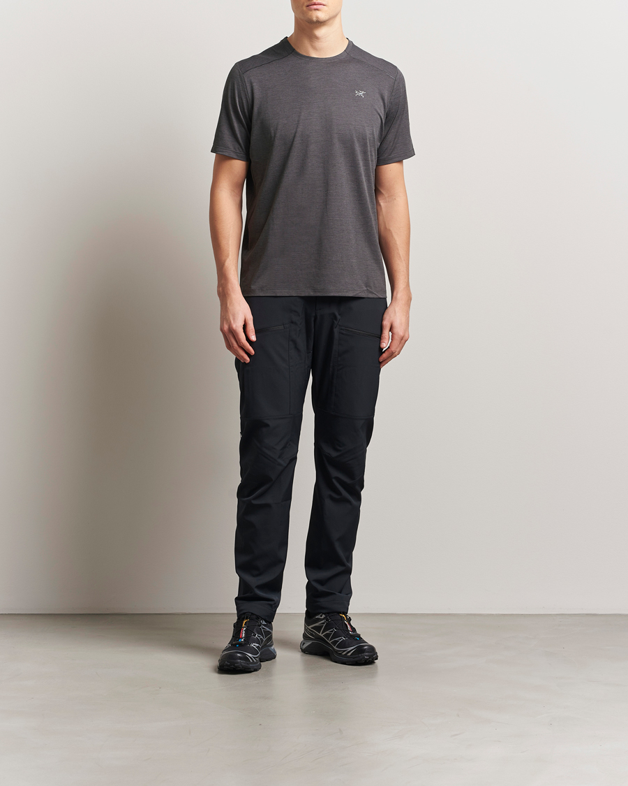 Homme | T-shirts | Arc'teryx | Cormac Crew Neck T-Shirt Black Heather