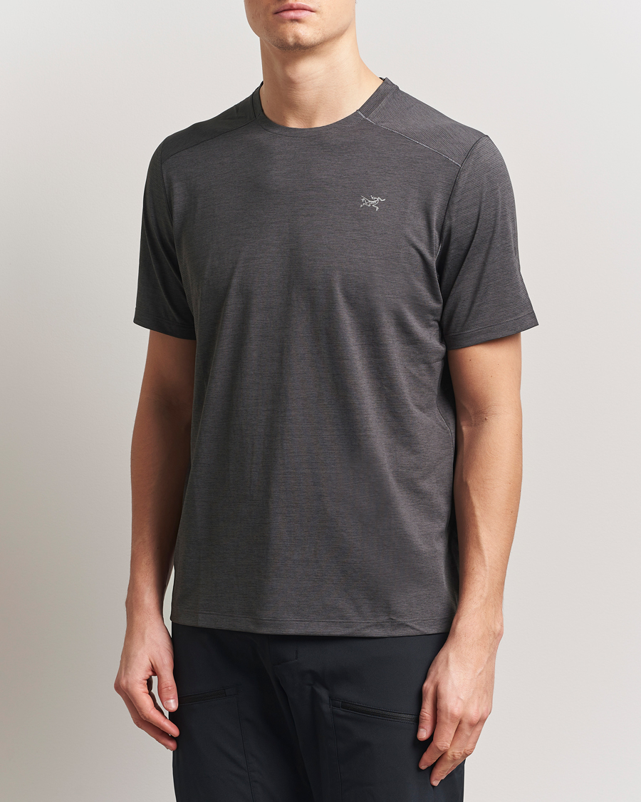 Homme | T-shirts | Arc'teryx | Cormac Crew Neck T-Shirt Black Heather