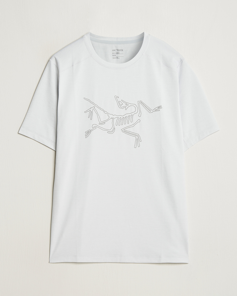Heren | T-shirts | Arc'teryx | Cormac Bird Logo Crew Neck T-Shirt Atmos Heather