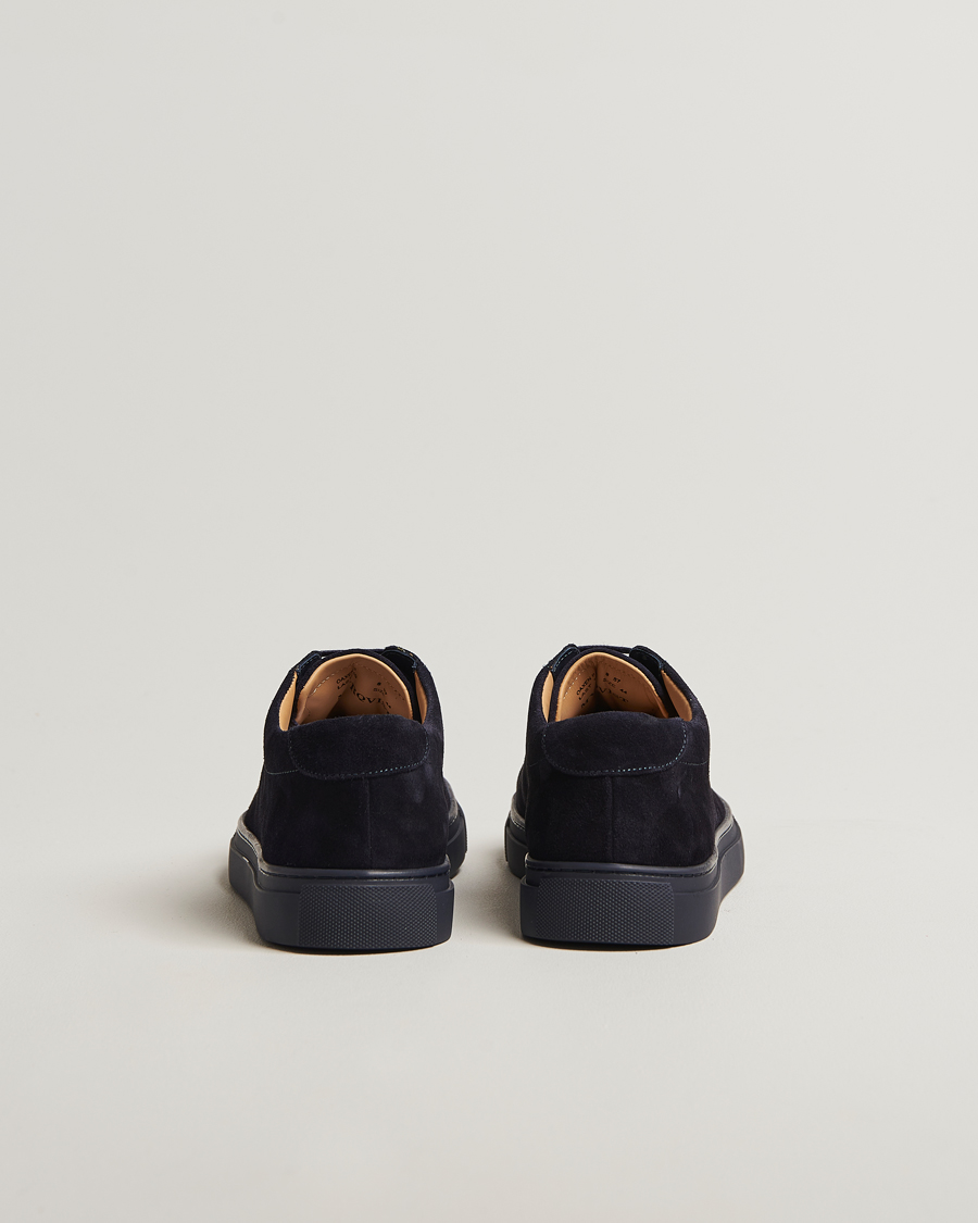 Homme | Baskets | Myrqvist | Oaxen Monochrome II Sneaker Navy Suede