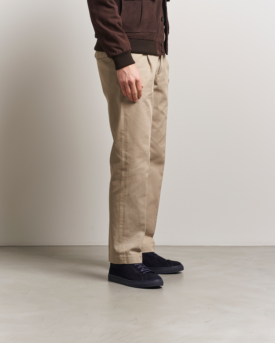 Homme | Baskets | Myrqvist | Oaxen Monochrome II Sneaker Navy Suede