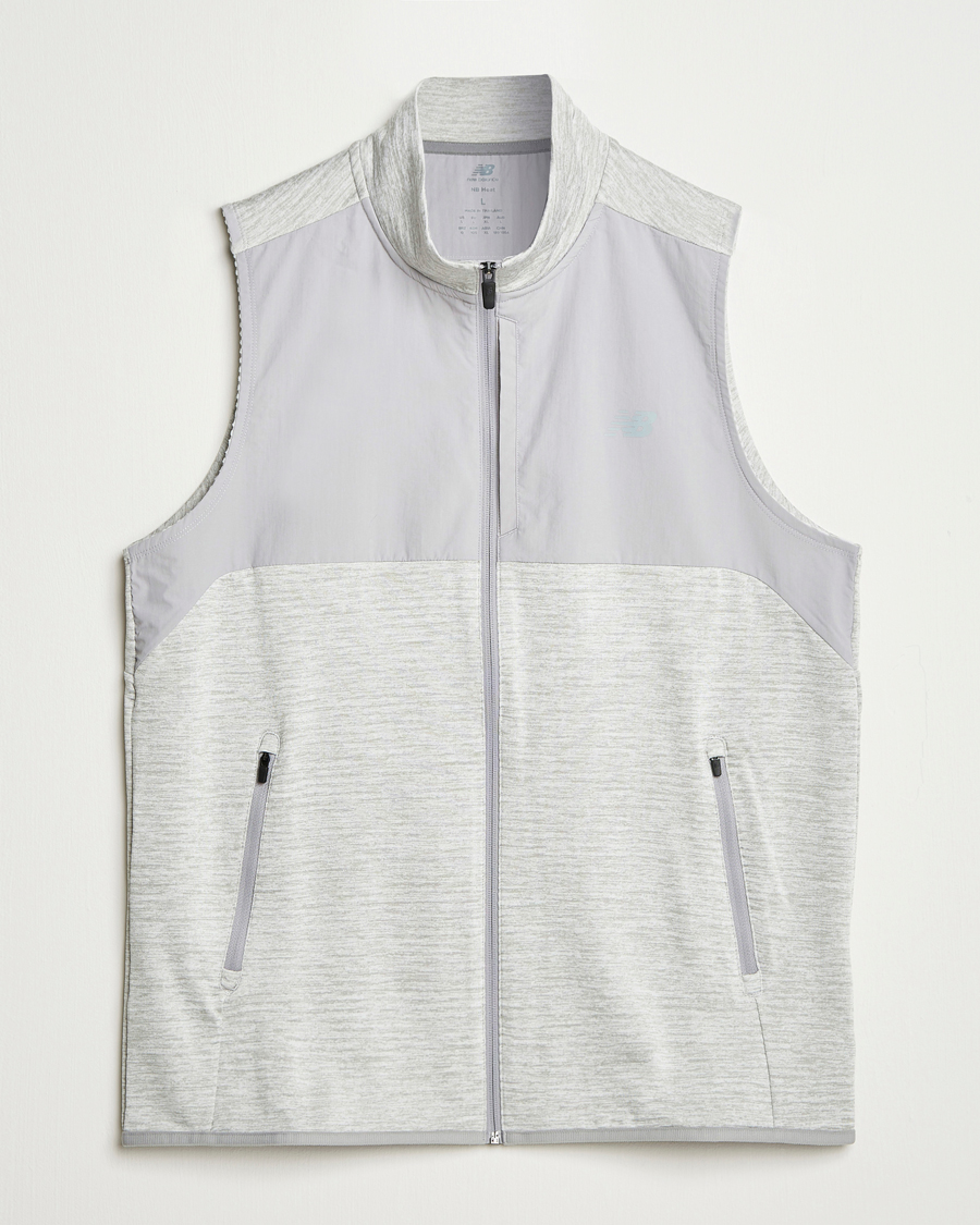 Heren | Truien | New Balance Running | Heat Grid Vest Athletic Grey