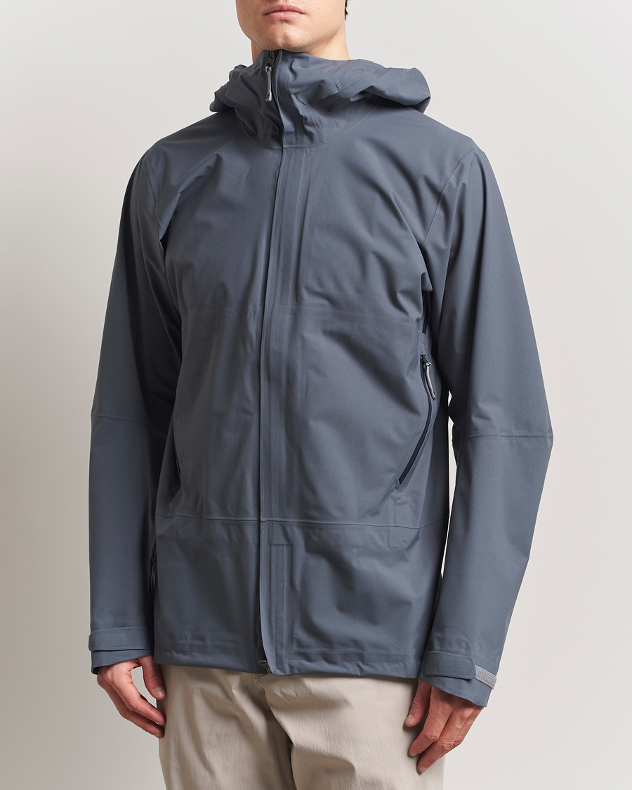 Homme | Manteaux Et Vestes | Houdini | BFF Waterproof Shell Jacket Thunder Grey