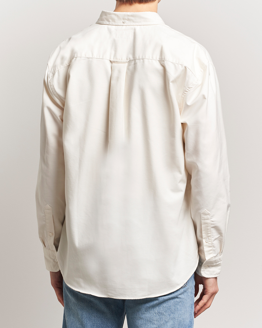 Heren | Overhemden | GANT 240 Mulberry Street | Relaxed Fit US Oxford Shirt Cream