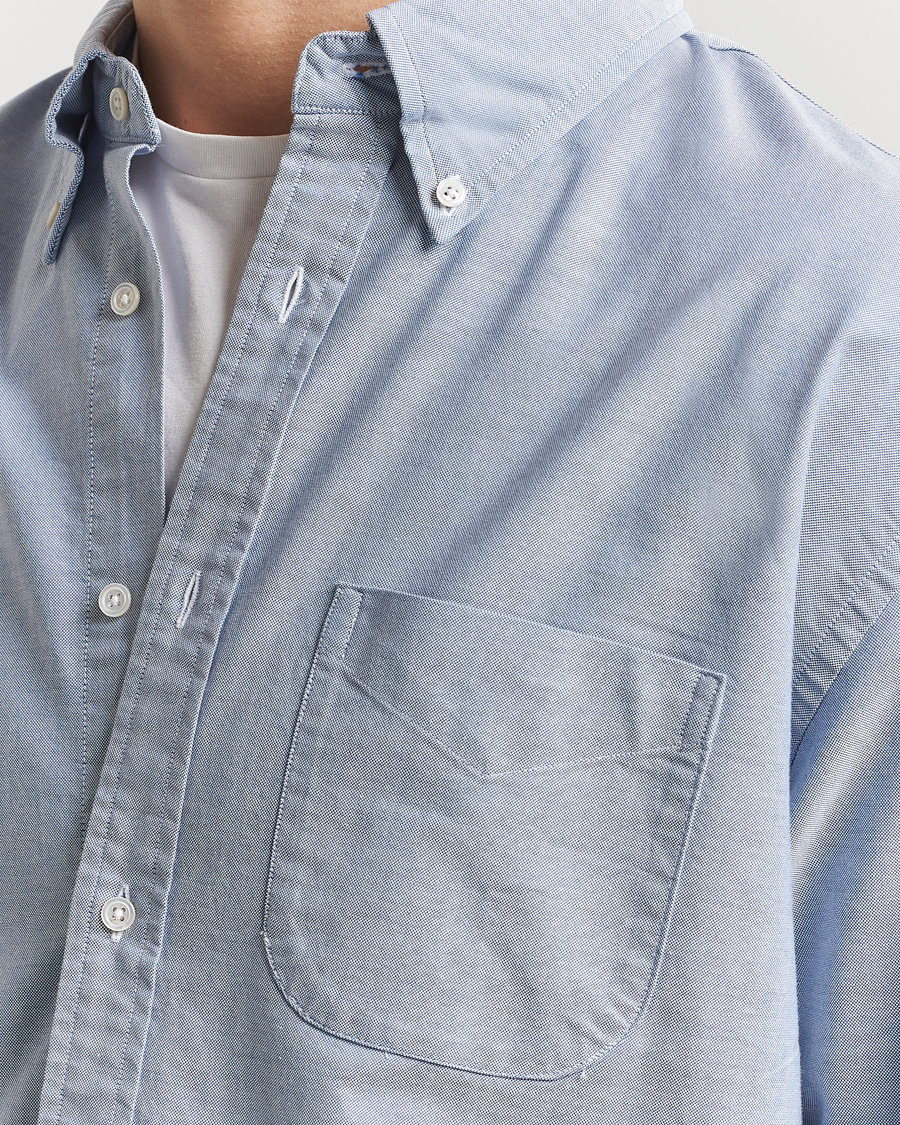 Homme | Chemises | GANT 240 Mulberry Street | Relaxed Fit US Oxford Shirt Blue Water
