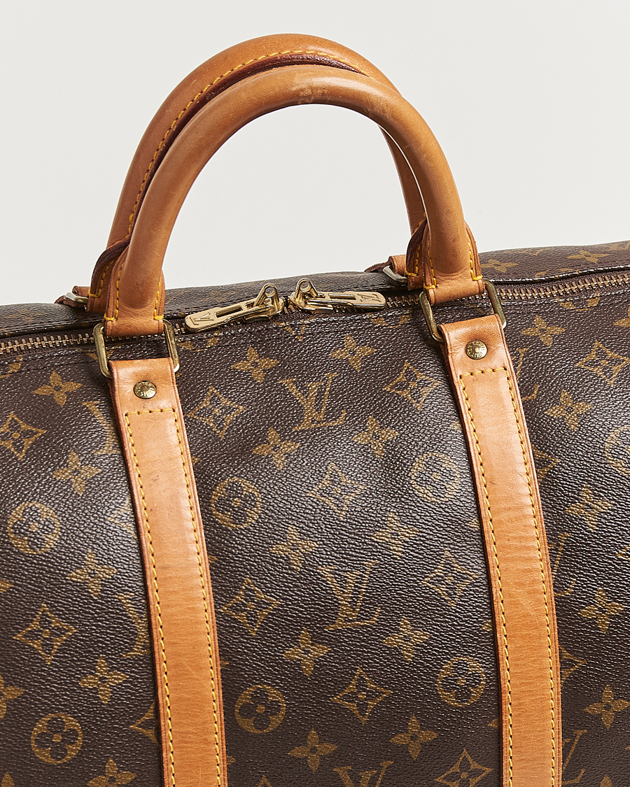 Heren | Louis Vuitton Pre-Owned Keepall 55 Monogram | Louis Vuitton Pre-Owned | Keepall 55 Monogram