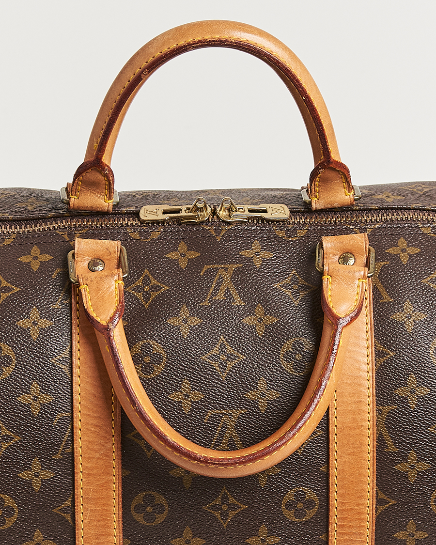 Heren | Louis Vuitton Pre-Owned Keepall 55 Monogram | Louis Vuitton Pre-Owned | Keepall 55 Monogram