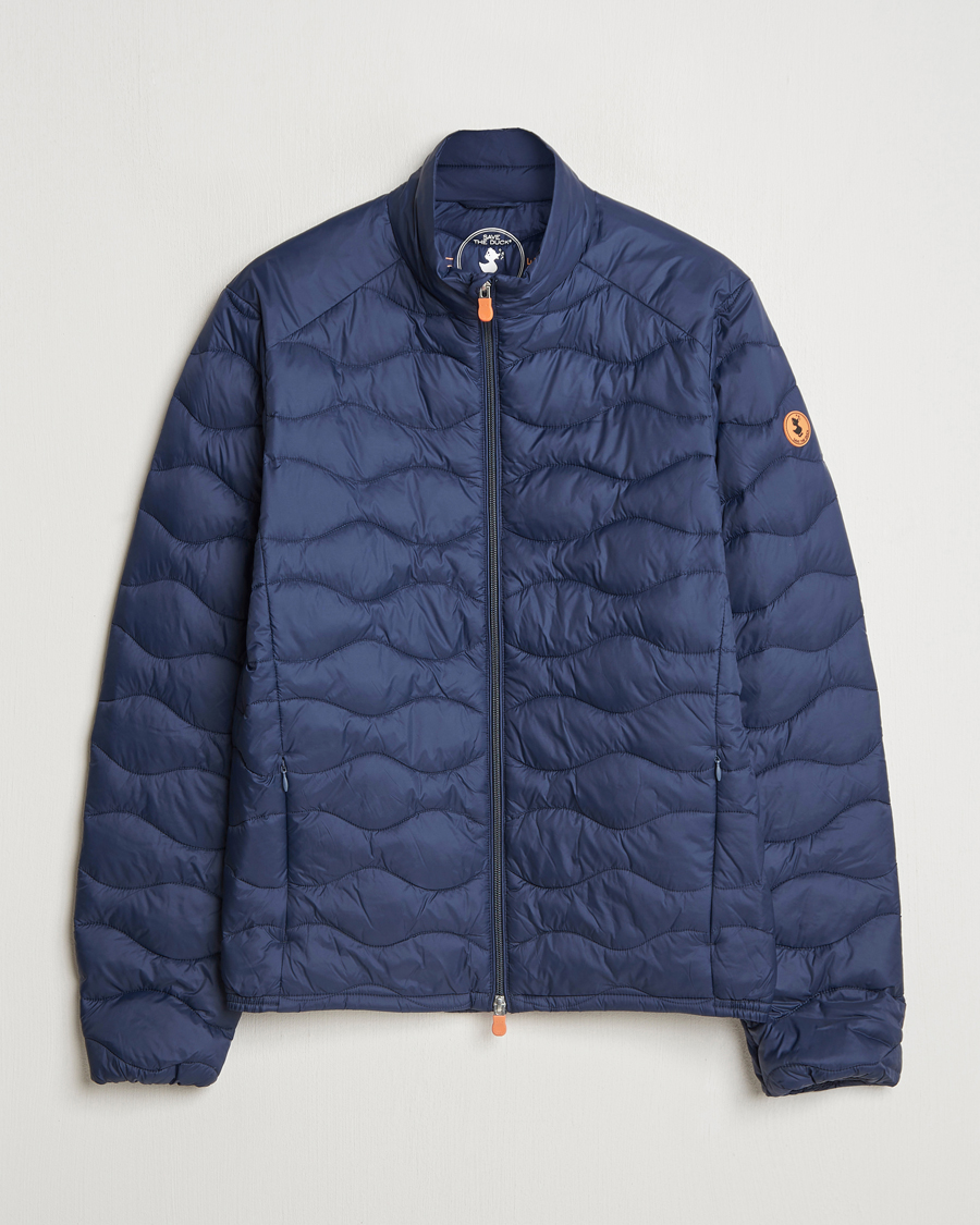 Heren | Jassen | Save The Duck | Whirl Lightweight Padded Jacket Navy Blue