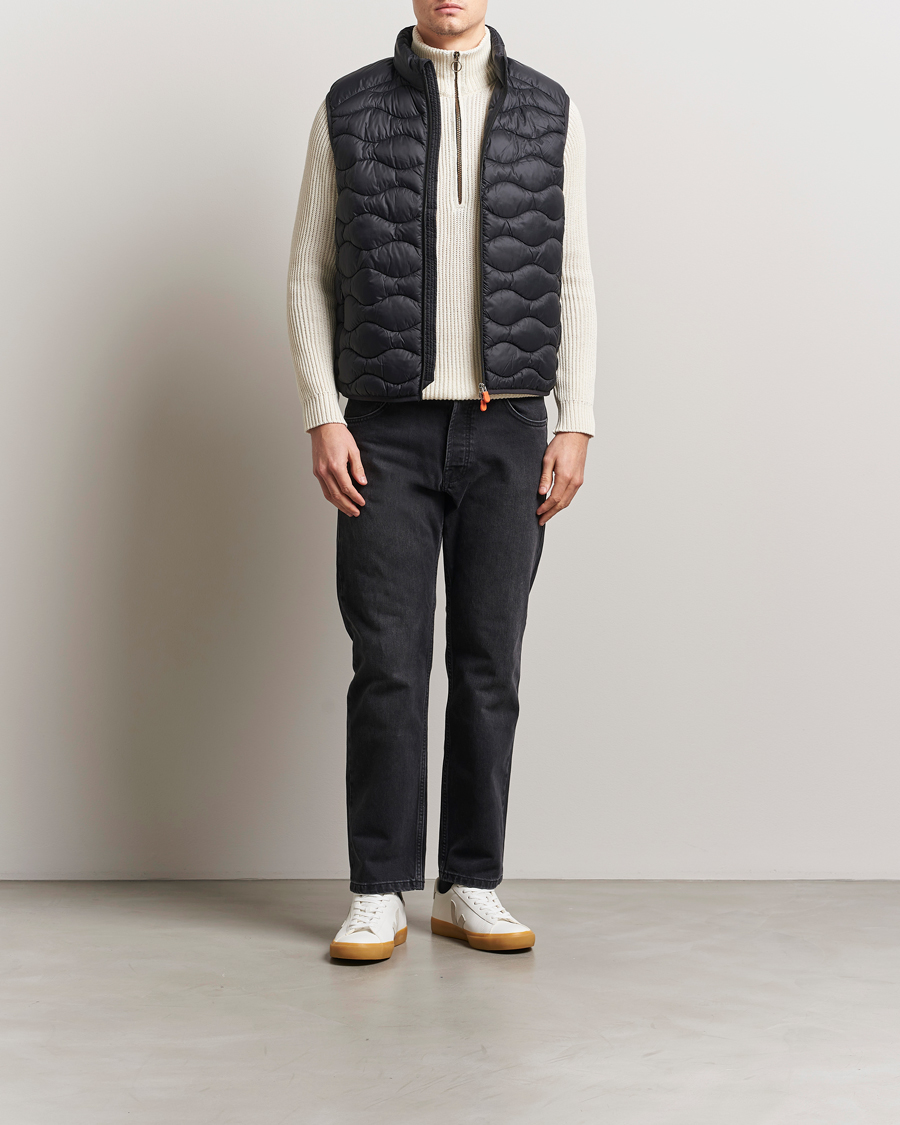 Heren | Gilets | Save The Duck | Tide Lightweight Padded Vest Black