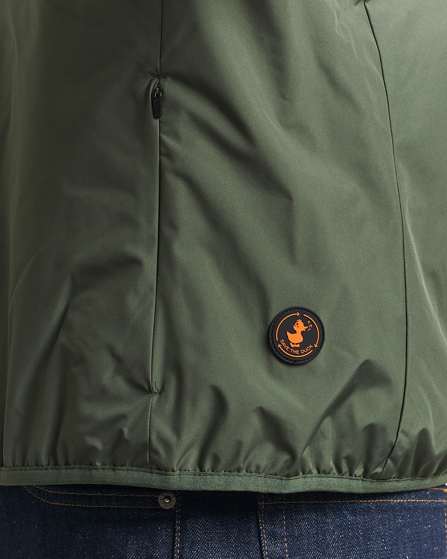 Homme | Gilets | Save The Duck | Mars Wind/Water Resistant Vest Thyme Green