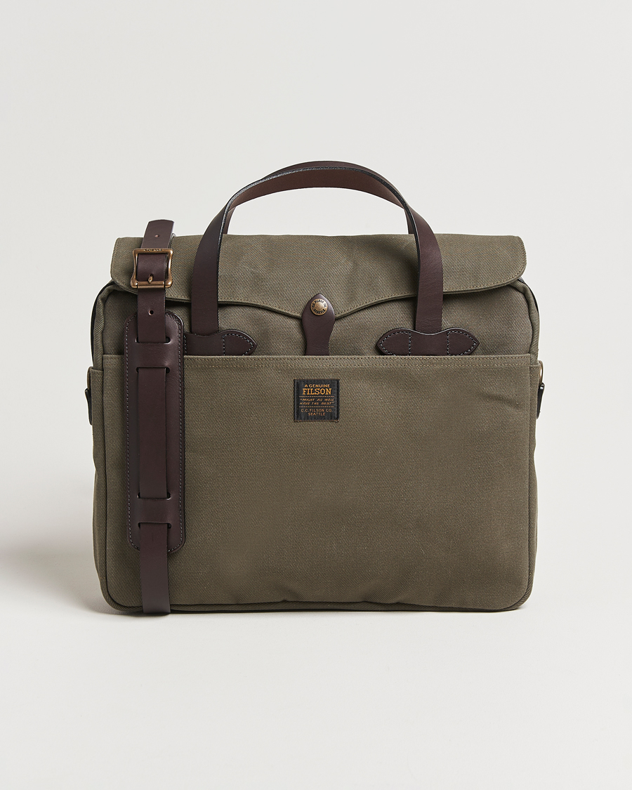 Heren | Tassen | Filson | Original Briefcase Otter Green