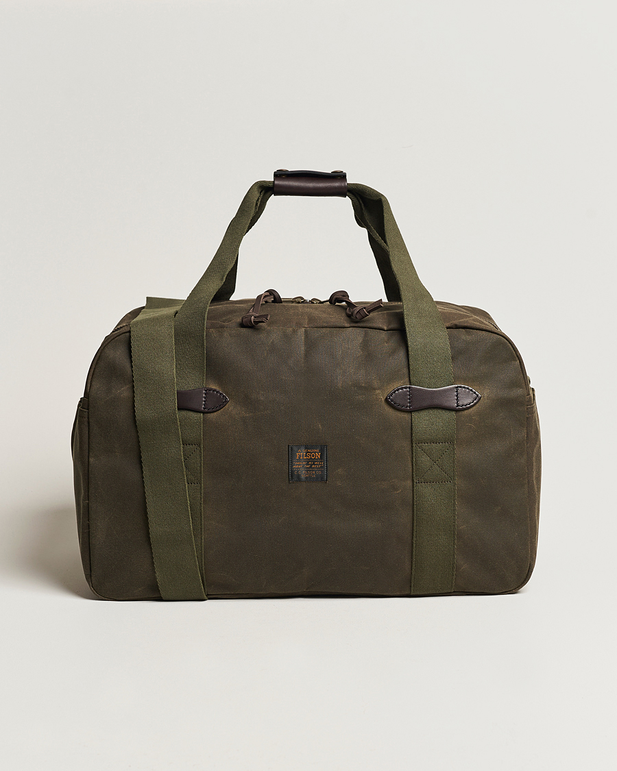 Heren | Tassen | Filson | Tin Cloth Medium Duffle Otter Green