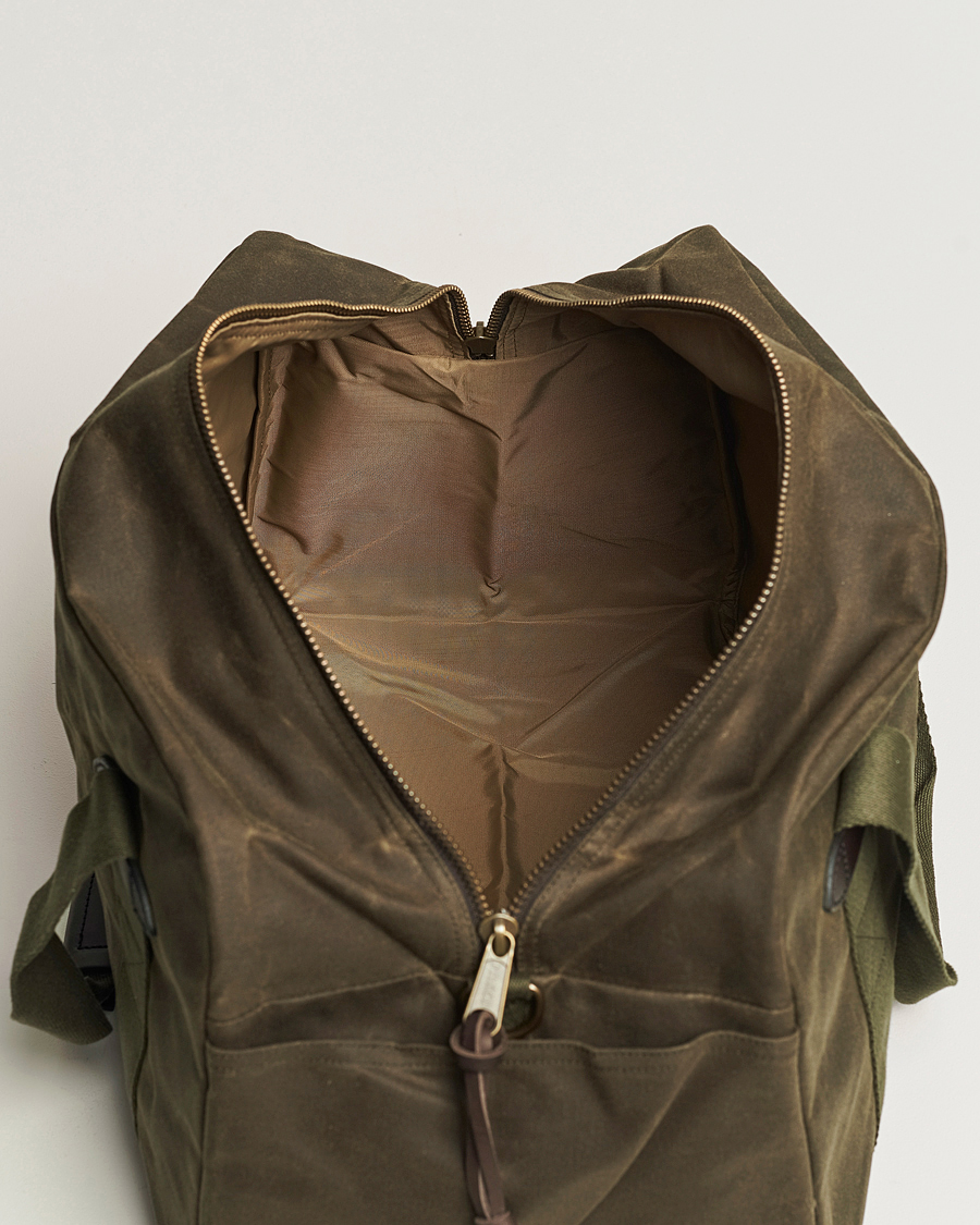 Heren | Tassen | Filson | Tin Cloth Medium Duffle Otter Green