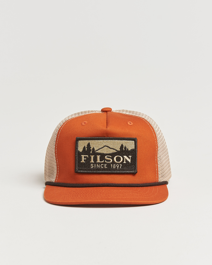 Homme | Bobs Et Casquettes | Filson | Trucker Mesh Cap Iron Rust