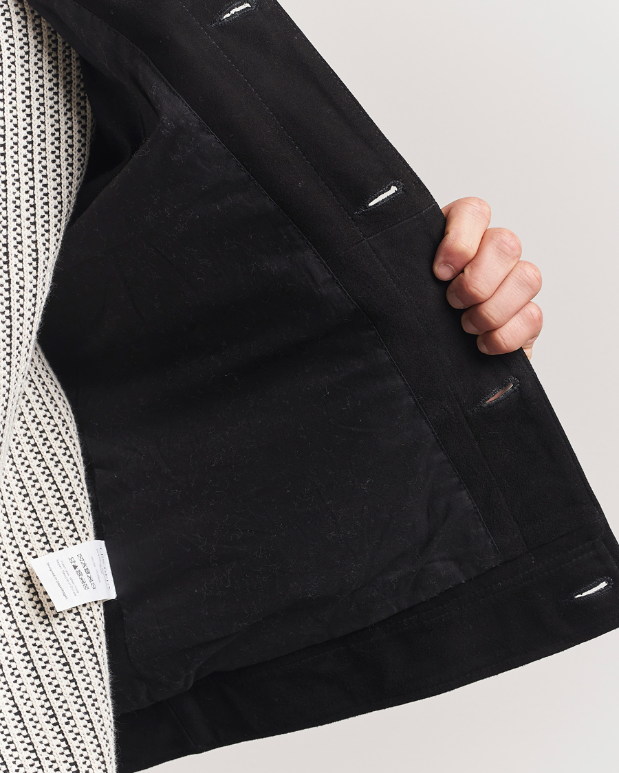 Homme | Manteaux Et Vestes | LES DEUX | Micah Suede Jacket Black