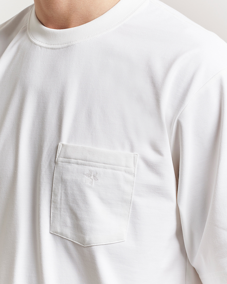 Heren | T-shirts | Goldwin | Oversize Pocket T-Shirt White