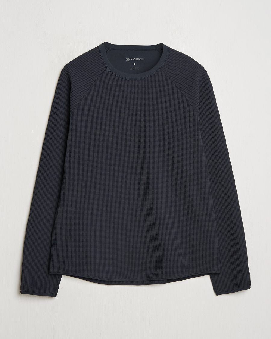 Heren | T-shirts | Goldwin | WF Light L/S T-Shirt Black