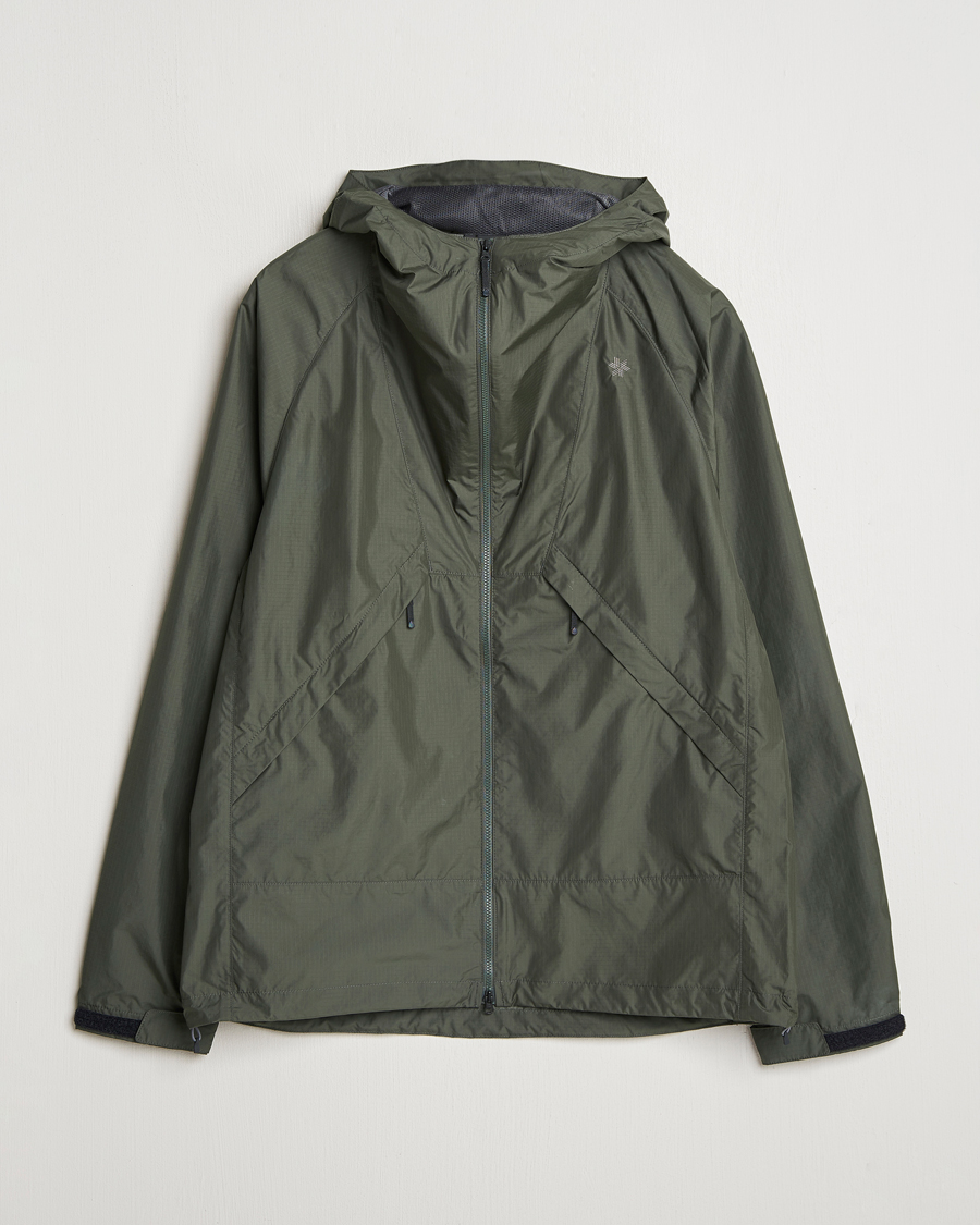 Heren | Jassen | Goldwin | Rip-Stop Hooded Jacket Dark Olive