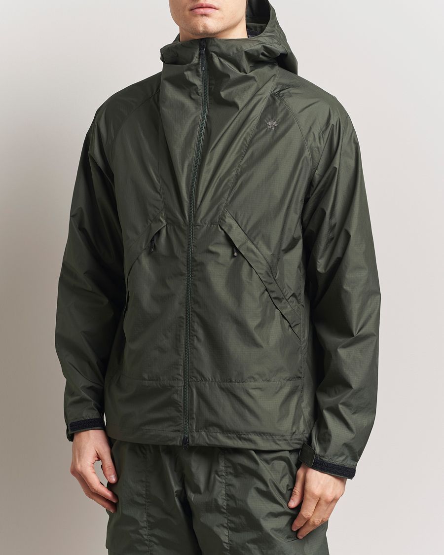 Heren | Jassen | Goldwin | Rip-Stop Hooded Jacket Dark Olive