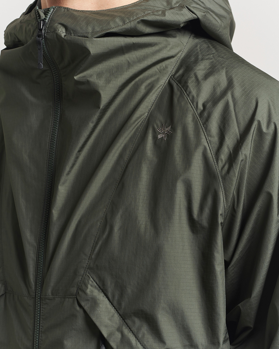 Heren | Jassen | Goldwin | Rip-Stop Hooded Jacket Dark Olive