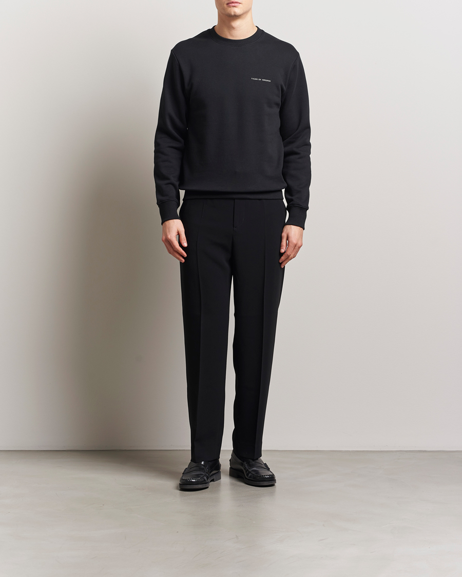 Heren | Truien | Tiger of Sweden | Emerson Crew Neck Sweatshirt Black