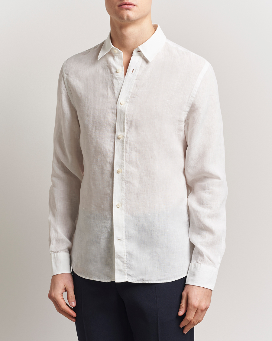 Homme | Chemises | Tiger of Sweden | Spenser Linen Shirt Off White