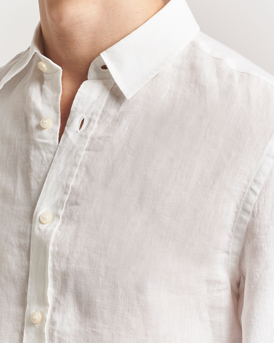 Homme | Chemises | Tiger of Sweden | Spenser Linen Shirt Off White