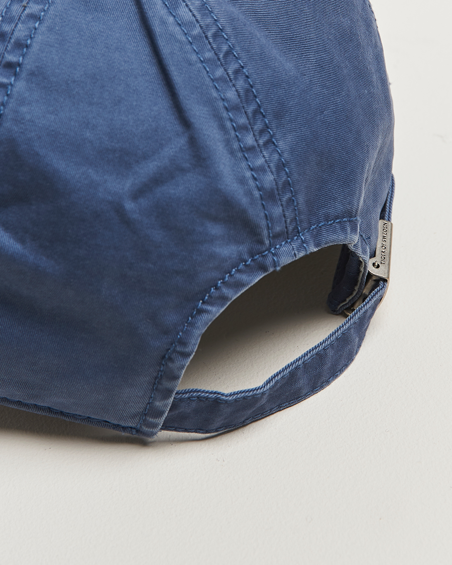 Homme | Bobs Et Casquettes | Tiger of Sweden | Hent Washed Logo Cap Bering Sea