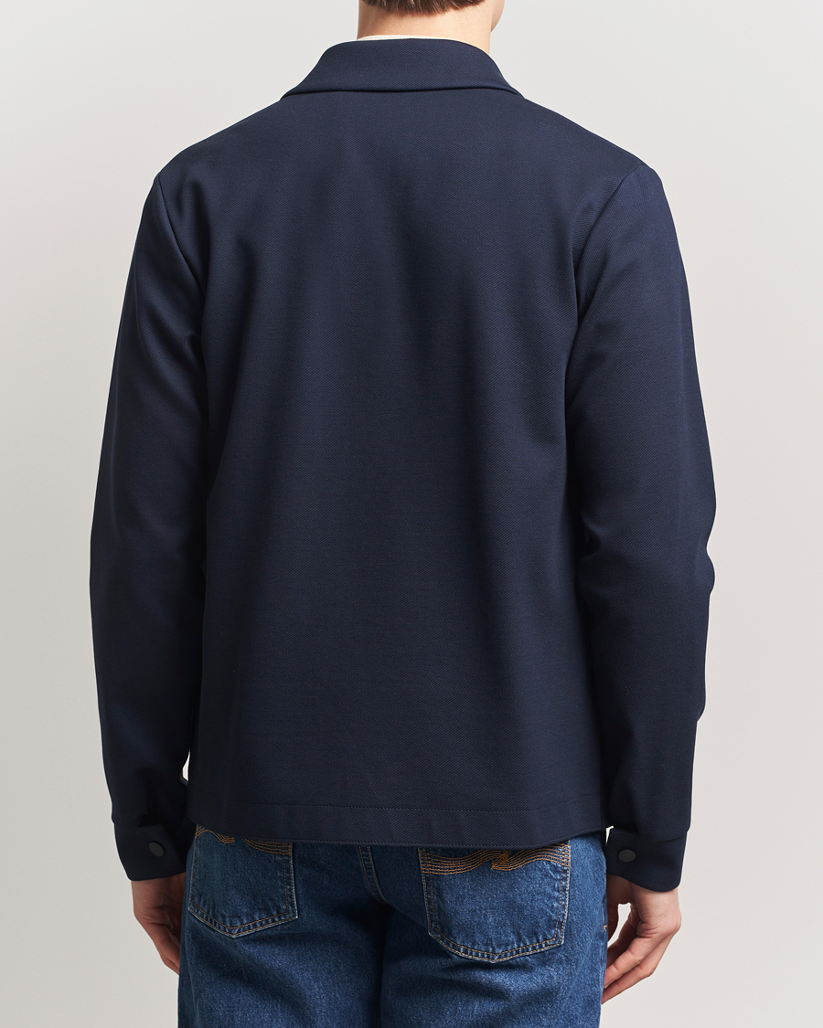 Heren | Jassen | Harris Wharf London | Loro Piana Cavalry Twill Coach Jacket Navy Blue