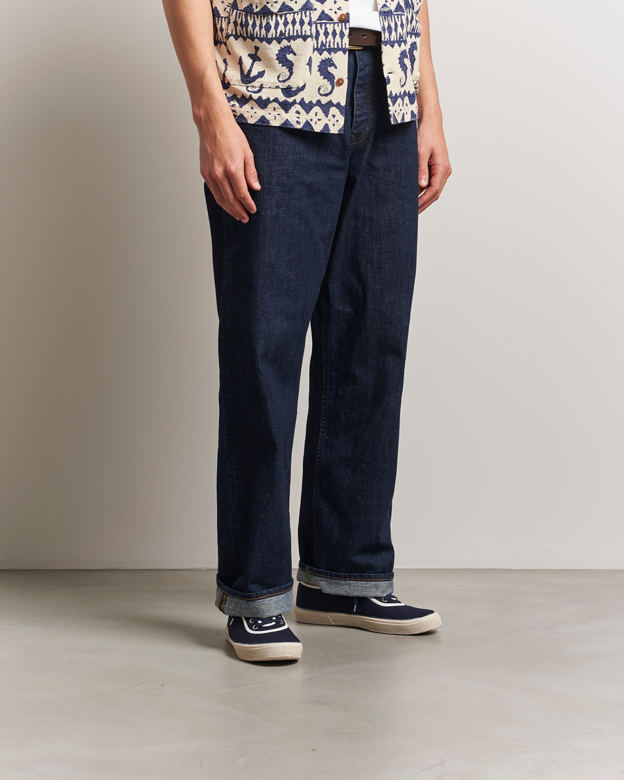 Heren | Sneakers | Novesta | Cotton Deck Shoe Navy