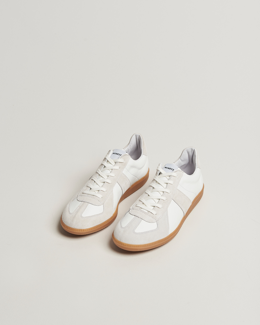 Homme | Baskets | Novesta | German Army Trainer White