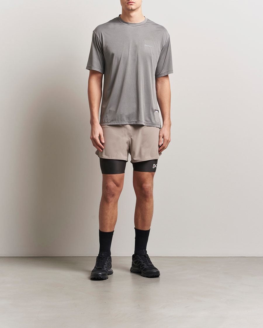 Homme | Shorts | District Vision | Layered Pocket Trail Shorts Khaki