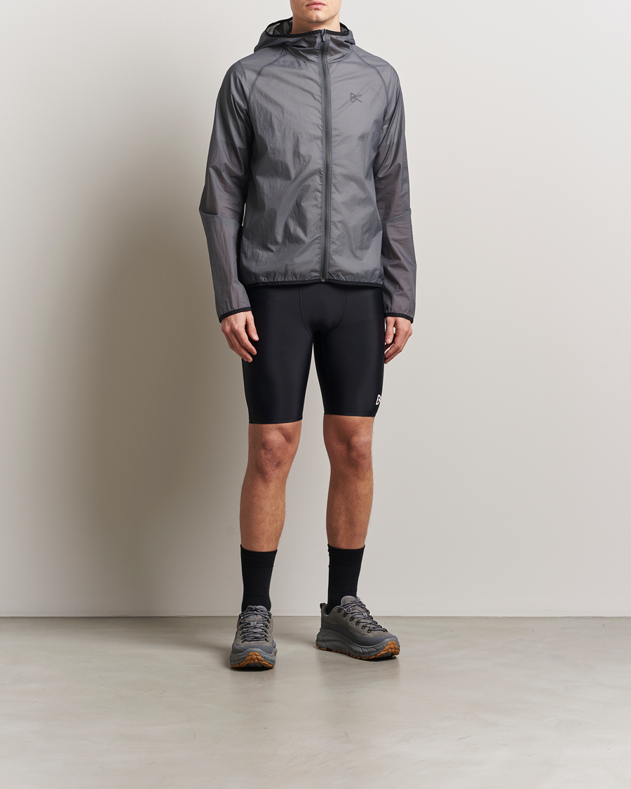 Homme | Shorts | District Vision | 9 Inch Recycled Half Tights Black