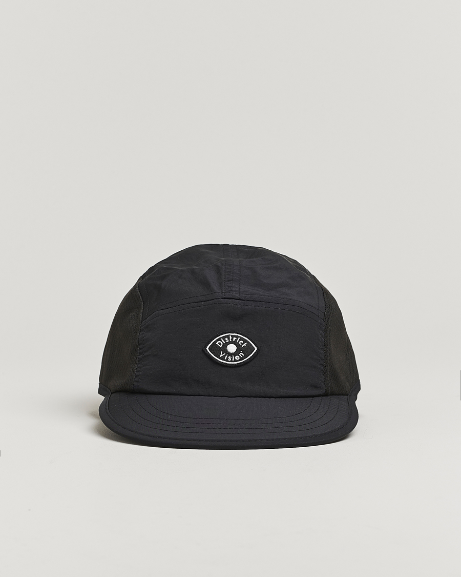 Homme | Bobs Et Casquettes | District Vision | Performance Mesh Running Cap Black