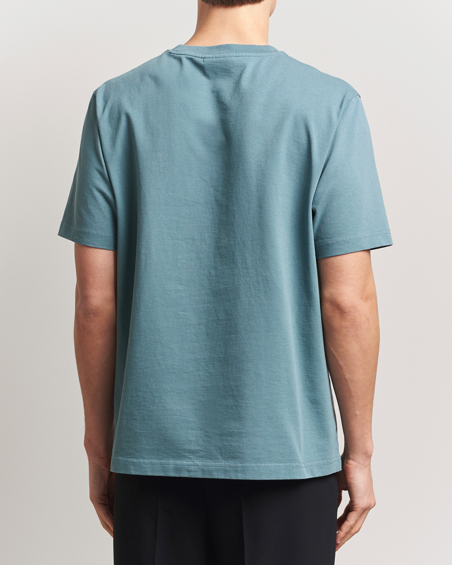 Heren | T-shirts | Maison Kitsuné | Tonal Fox Head T-Shirt Seine Blue