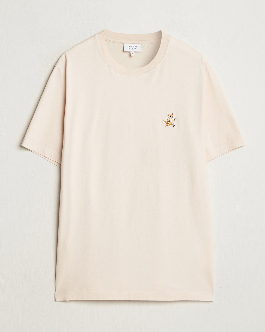 Heren | T-shirts | Maison Kitsuné | Speedy Fox T-Shirt Warm Stone