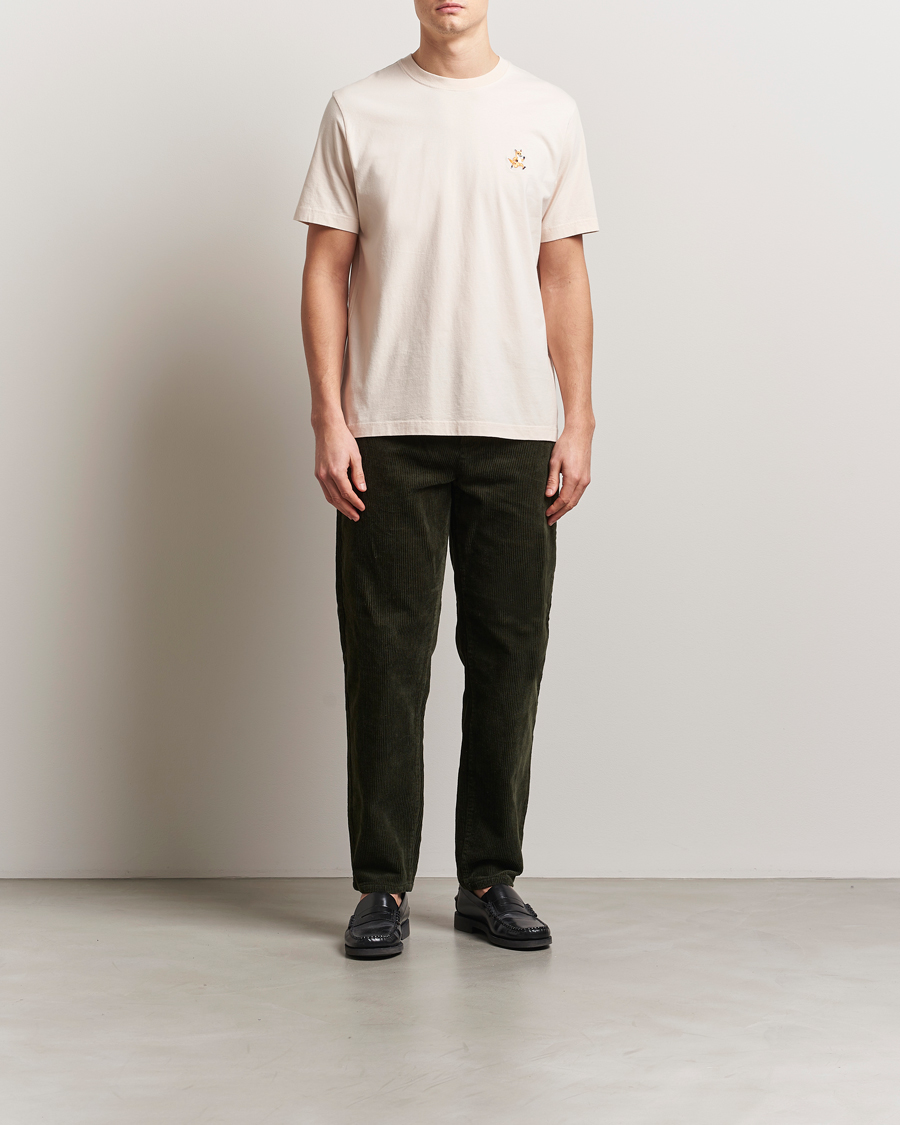 Heren | T-shirts | Maison Kitsuné | Speedy Fox T-Shirt Warm Stone
