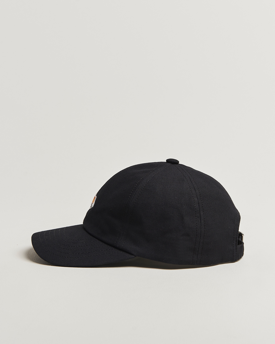 Homme | Bobs Et Casquettes | Maison Kitsuné | Baby Fox 6 Panel Cap Black