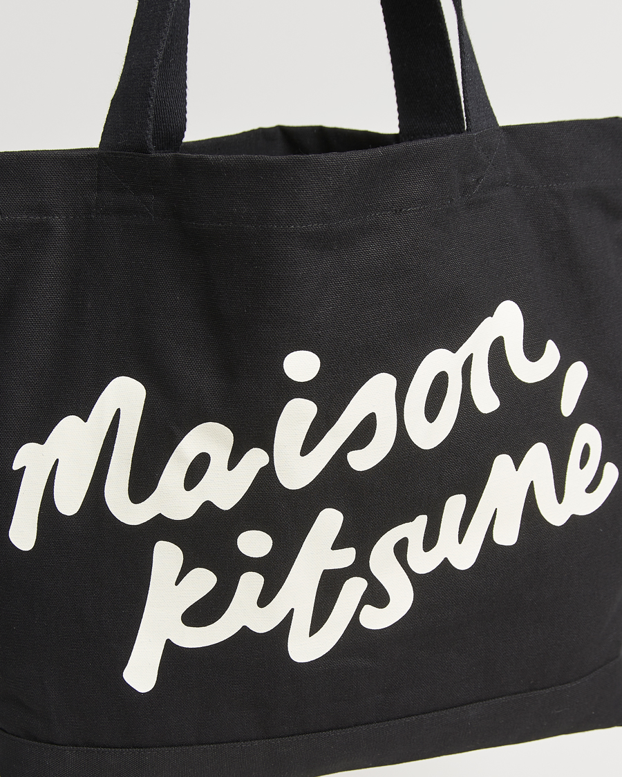 Heren | Tassen | Maison Kitsuné | Handwriting Tote Bag Black