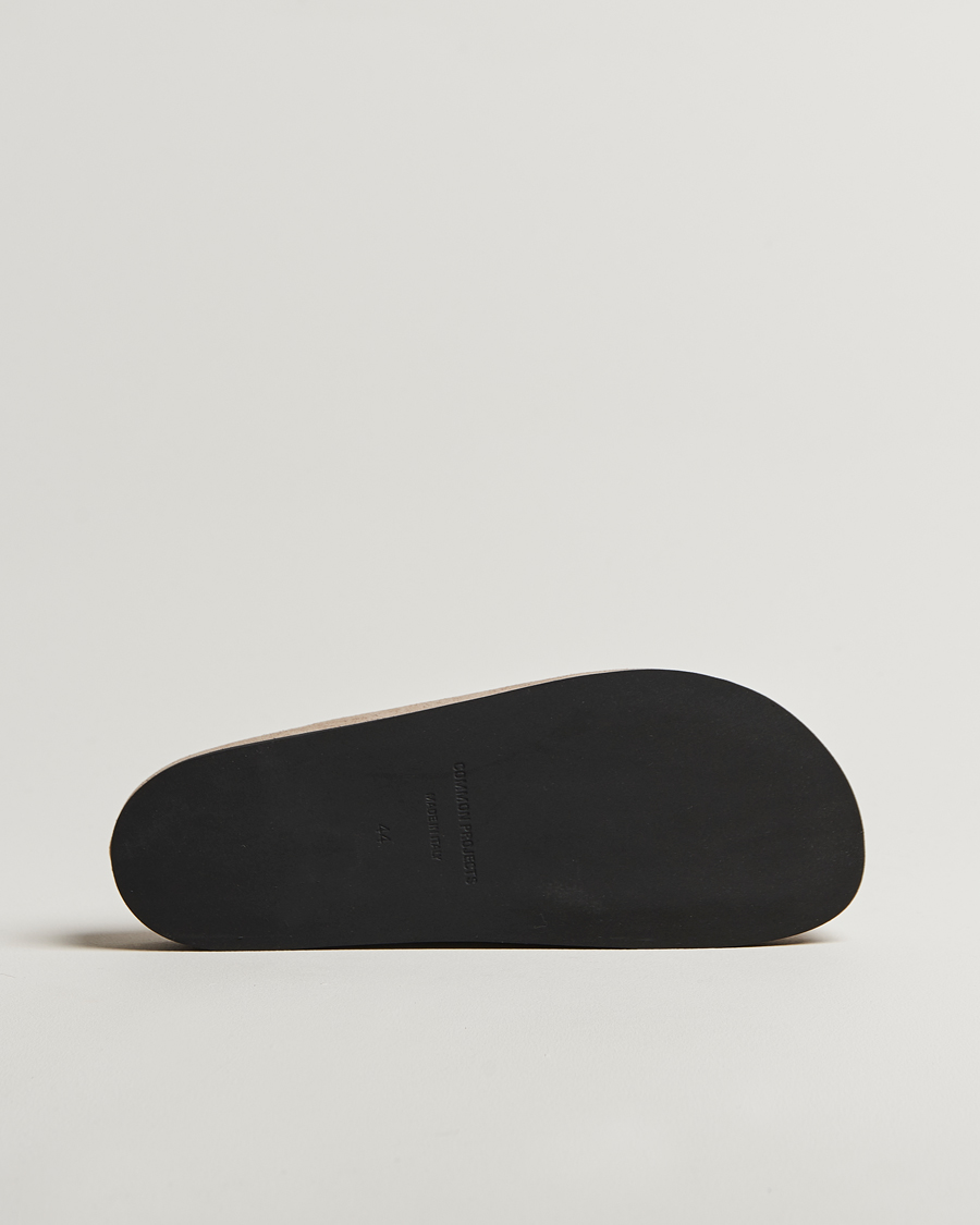 Heren | Sandalen slides | Common Projects | Suede Clog Taupe