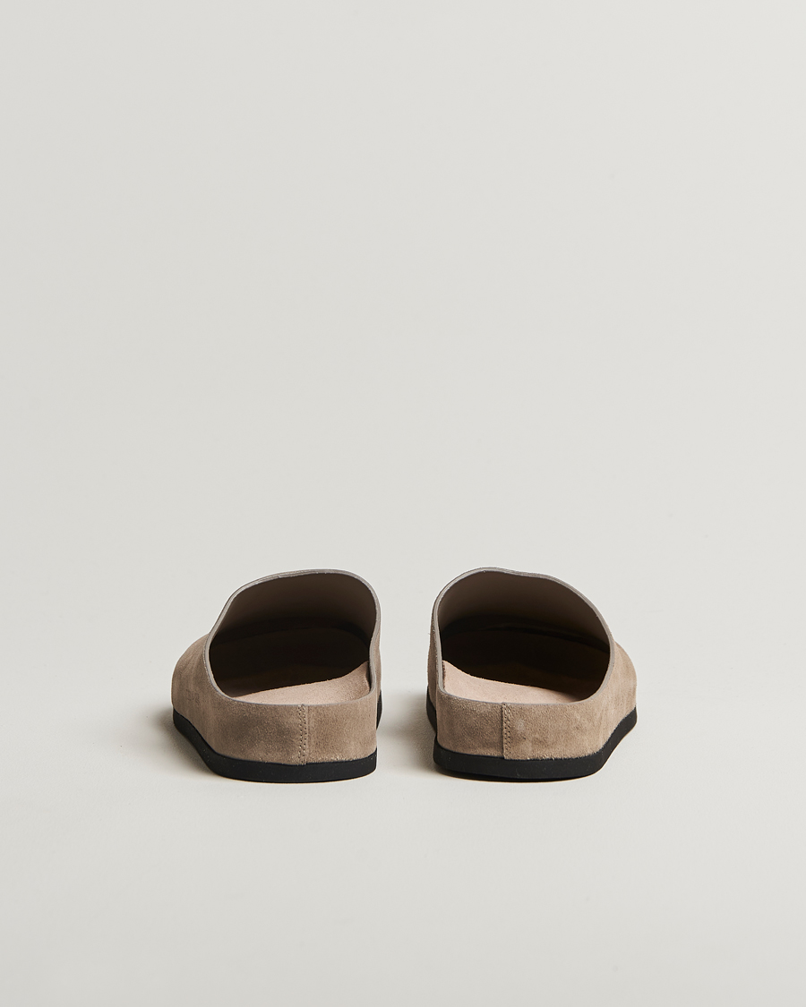 Heren | Common Projects Suede Clog Taupe | Common Projects | Suede Clog Taupe